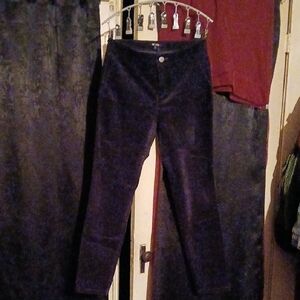 NIC+ZOE Womens Dark Corduroy Pants